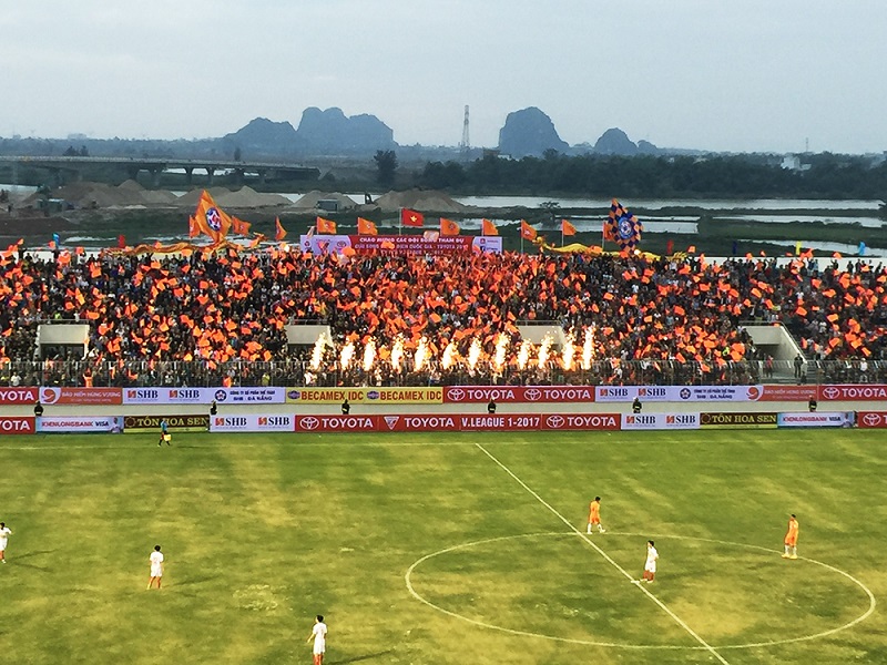 Sân nhà CLB SHB Đà Nẵng mở cửa tự do cho cổ động viên