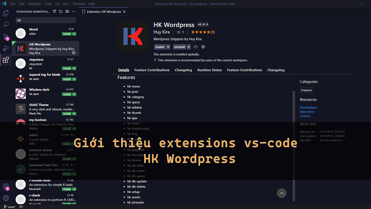 HK WordPress
