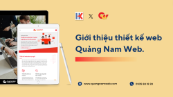 Giới thiệu thiết kế web Quảng Nam Web – quangnamweb.com