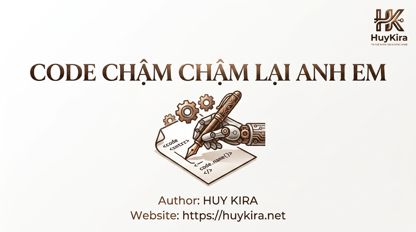Code chậm chậm lại anh em